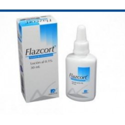 Flazcort 0.1 % (ENVÍOS REGIONALES Y NACIONAL) Frasco*30 mL Loción - LaFrancol