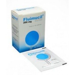 Fluimucil Granulado 200 mg (ENVIOS REGIONALES Y NACIONAL) Caja*10 Sobres - Mucolítico