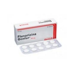 Flunarizina 10 mg (ENVIOS REGINALES Y NACIONAL) Caja*30 Tabletas - Genfar