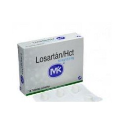 Losartán /HCT 50 mg ( ENVIOS REGIONALES Y NACIONAL) Caja*15 Tabletas Cubiertas - Tecnoquímicas