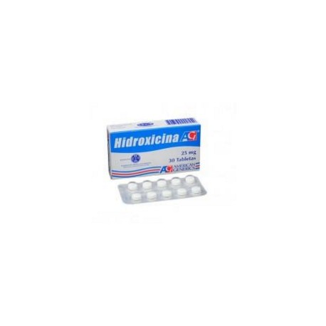 Hidroxicina 25 mg ( ENVIOS REGIONALES Y NACIONAL) Caja*30 Tabletas - American Generics