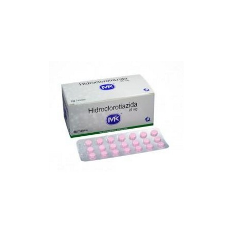 Hidroclorotiazida 25 mg ( ENVIOS REGIONALES YNACIONAL) Caja* 252 Tabletas - Tecnoquímicas