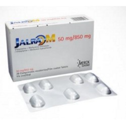 Jalra M 50 mg /850 mg ( ENVIOS REGIONALES Y NACIONAL) Caja*28 Comprimidos Recubiertos - Merck