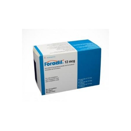 Foradil 12 mcg (ENVIOS REGIONALES YNACIONAL) Caja*30 Cápsulas - Novartis