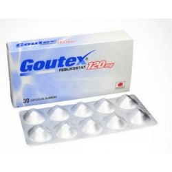 Goutex 120 mg (ENVIOS REGIONALES Y MACIONAL) Caja*30 Cápsulas Blandas - Procaps