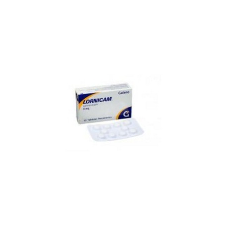 Lornicam 8 mg (ENVIOS REGIONALES Y NACIONAL) Caja*10 Tabletas Recubiertas - Galeno