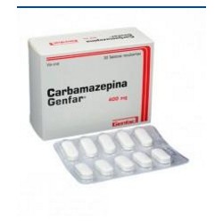 Carbamazepina 400 mg (ENVIOS REGIONALES Y NACIONAL) Caja*30 Tabletas Recubiertas – Genfar