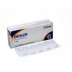 Desler 5 mg (ENVIOS REGIONALES Y NACIONAL) Caja*30 Tabletas Recubiertas - Galeno