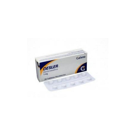 Desler 5 mg (ENVIOS REGIONALES Y NACIONAL) Caja*30 Tabletas Recubiertas - Galeno