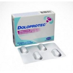 Doloprotec 500 mg / 20 mg (ENVIOS REGIONALES Y NACIONAL) Caja*12 Tabletas Recubiertas De Liberación Retardada - LaFrancol