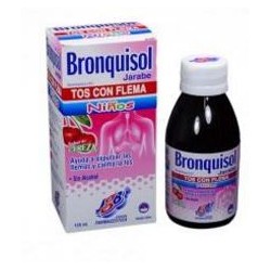 Bronquisol Niños Sabor A Cereza Jarabe Mucolítico (Envíos Regionales y Nacionales) FCO*120ML