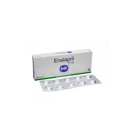 Enalapril 20 mg (ENVIOS REGIONALES Y NACIONAL) Caja*20 Tabletas – Tecnoquímicas