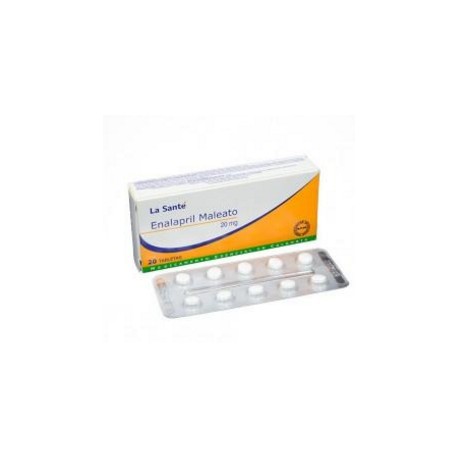 Enalapril Maleato 20 mg (ENVIOS REGIONALES Y NACIONAL) Caja *20 Tabletas – La Santé