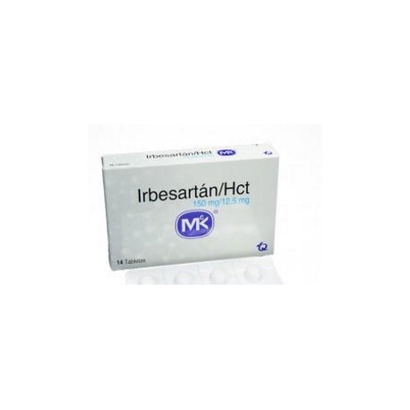 Irbesartán / Hct 150 mg / 12,5 mg (ENVIOS REGIONALES Y NACIONAL) Caja*14 Tabletas – Tecnoquímicas