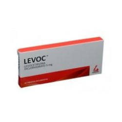 Levoc 5 mg (ENVIOS REGIONALES Y NACIONAL) Caja*10 Tabletas Recubiertas – Legrand