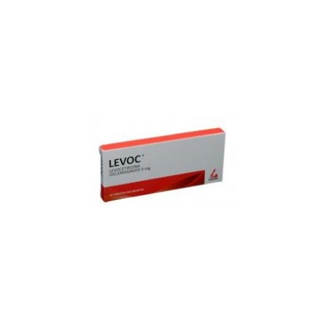 Levoc 5 mg (ENVIOS REGIONALES Y NACIONAL) Caja*10 Tabletas Recubiertas – Legrand