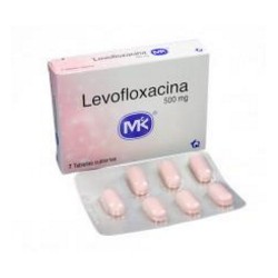 Levofloxacina 500 mg (ENVIOS REGIONALES Y NACIONAL) Caja*7 Tabletas Cubiertas – Tecnoquímicas