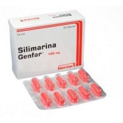 Silimarina 150 mg (ENVIOS REGIONALES Y NACIONAL) Caja*20 Cápsulas – Genfar