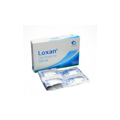 Loxan 500 mg (ENVIOS REGIONALES Y NACIONAL) Caja*6 Tabletas Cubiertas – Antibiótico