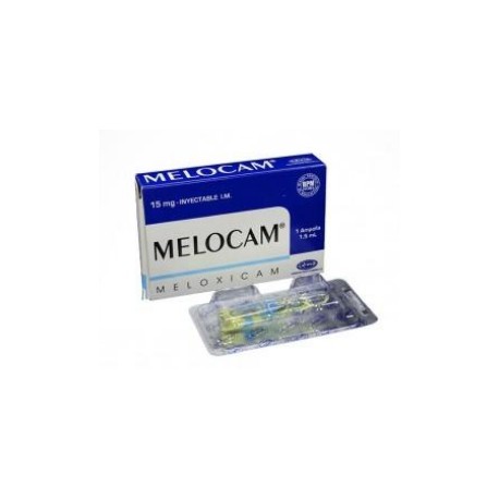 Melocam (ENVIOS REGIONALES Y NACIONAL) Caja*1 Ampolla De 1.5 mL – Analgésico Antiinflamatorio