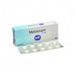 Meloxicam 15 mg (ENVIOS REGIONALES Y NACIONAL) Caja*10 Tabletas – Antiinflamatorio No Esteroide