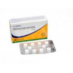 Metoclopramida 10 mg(ENVIOS REGIONALES Y NACIONAL) Caja*30 Tabletas - Reflujo Gastroesofágico