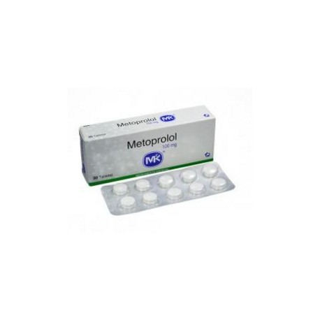 Metoprolol 100 mg (ENVIOS REGIONALES Y NACIONAL) Caja*30 Tabletas – Antihipertensivo