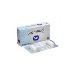 Secnidazol 1 g (ENVIOS REGIONALES Y NACIONAL) Caja*2 Tabletas Cubiertas - Tecnoquimicas S.A