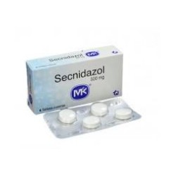 Secnidazol 500 mg (ENVIOS REGIONALES Y NACIONAL) Caja*4 Tabletas Cubiertas - Tecnoquímicas S.A