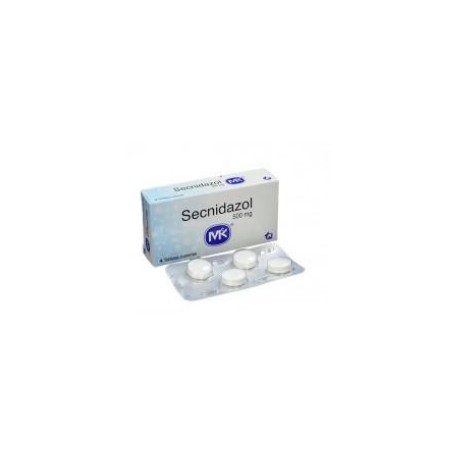 Secnidazol 500 mg (ENVIOS REGIONALES Y NACIONAL) Caja*4 Tabletas Cubiertas - Tecnoquímicas S.A