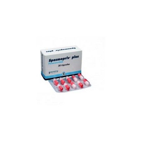 Spasmopriv Plus ( ENVIOS REGIONALES Y NACIONAL) Caja*30 Cápsulas – Laboratorios Aurodrug