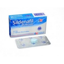 Sildenafil 50 mg ( ENVIOS REGIONALES Y NACIONAL) Caja*2 Tabletas Masticables – American Generics S.A