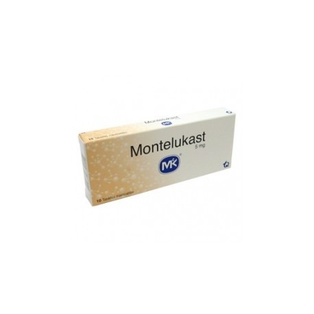 MONTELUKAST 5MG (FARMACUNDINAMARCA) CAJA*10 TABLETAS MK