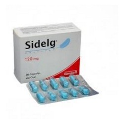 Sidelg 120 mg ( ENVIOS REGIONALES Y NACIONAL) Caja*30 Cápsulas – Genfar S.A