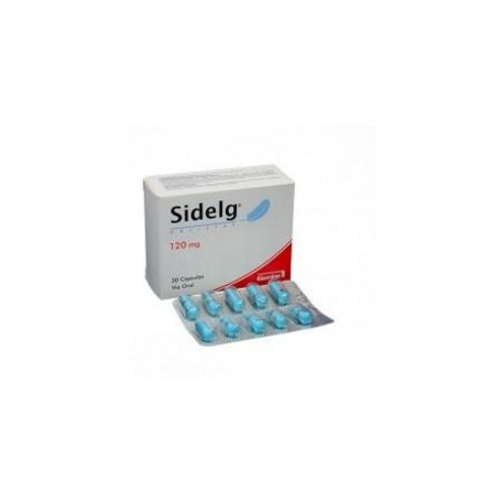 Sidelg 120 mg ( ENVIOS REGIONALES Y NACIONAL) Caja*30 Cápsulas – Genfar S.A