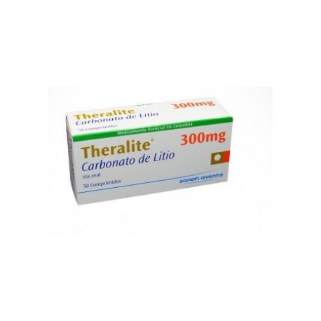 Theralite 300 mg (ENVIOS REGIONALES Y NACIONAL) Caja*50 Comprimidos – Sanofi-Aventis De Colombia S.A.