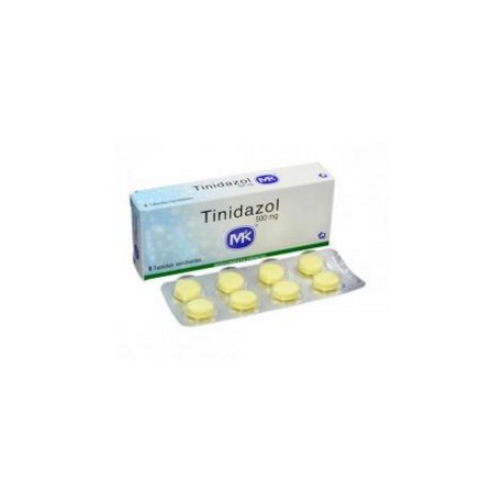 Tinidazol 500 mg (ENVIOS REGIONALES Y NACIONAL) Caja*8 Tabletas Recubiertas - Tecnoquímicas S.A.