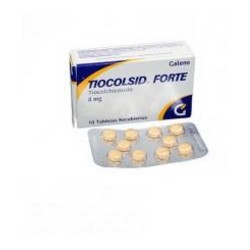 Tiocolsid Forte 8 mg (ENVIOS REGIONAL Y NACIONAL ) Caja*10 Tabletas Recubiertas - Galeno