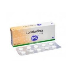 Loratadina 10 mg (ENVIOS REGIONALES Y NACIONAL) Caja*10 Tabletas – Rinitis