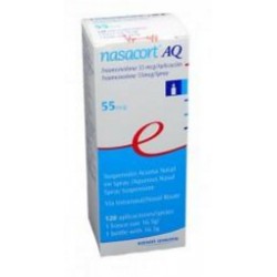 Nasacort Aq 55 mcg (ENVIOS REGIONALES Y NACIONAL) Spray x 16.5 g Suspensión Nasal – Rinitis