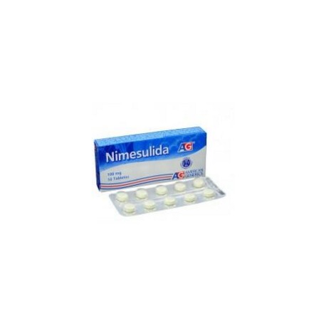 Nimesulida 100 mg (ENVIOS REGIONALES Y NACIONAL) Caja Con 10 Tabletas – Osteoartritis