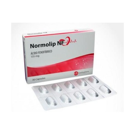 Normolip Nf (ENVIOS REGIONALES Y NACIONAL) Caja*30 Cápsulas – Colesterol