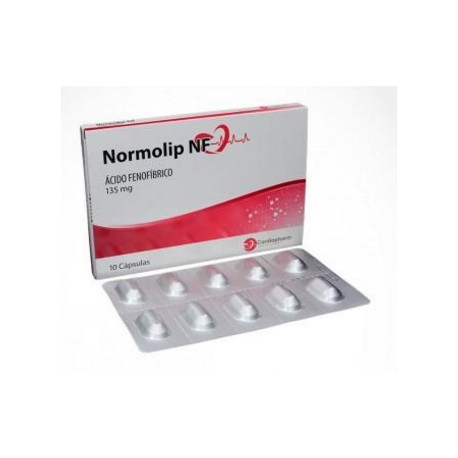 Normolip Nf (ENVIOS REGIONALES Y NACIONAL) Caja*10 Cápsulas – Colesterol