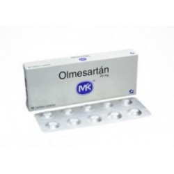 Olmesartán 20 mg (ENVIOS REGIONALES Y NACIONAL) Caja*10 Tabletas Cubiertas – Tecnoquimicas S.A