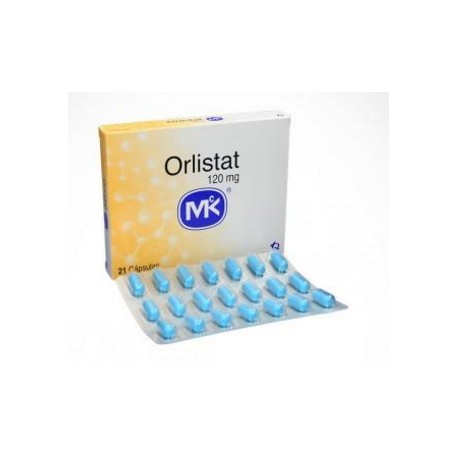 Orlistat 120 mg (ENVIOS REGIONALES Y NACIONAL) Caja*21 Cápsulas – Obesidad