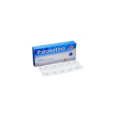 Paroxetina 20 mg (ENVIOS NREGIONALES Y NACIONAL) Caja*10 Tabletas Recubiertas - American Generics