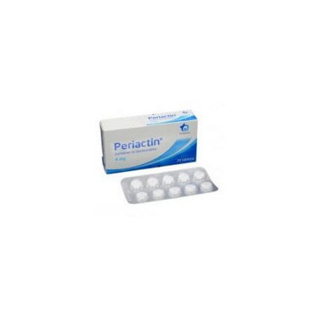 Periactin 4 mg (ENVIOS REGIONALES Y NACIONAL) Caja*20 Tabletas - Tecnoquímicas S.A.