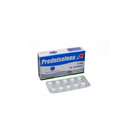 Prednisolona 5 mg (ENVIOS REGIONALES Y NACIONAL) Caja*30 Tabletas - Lafrancol S.A.S.