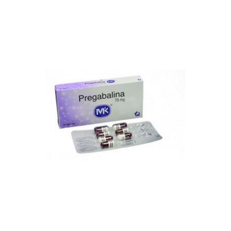 Pregabalina 75 mg (ENVIOS REGIONALES Y NACIONAL) Caja*14 Cápsulas - Tecnoquimicas S.A.