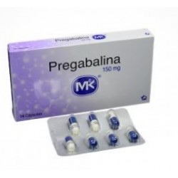 Pregabalina 150 mg (ENVIOS REGIONALES Y NACIONAL) Caja*14 Cápsulas - Tecnoquimicas S.A.